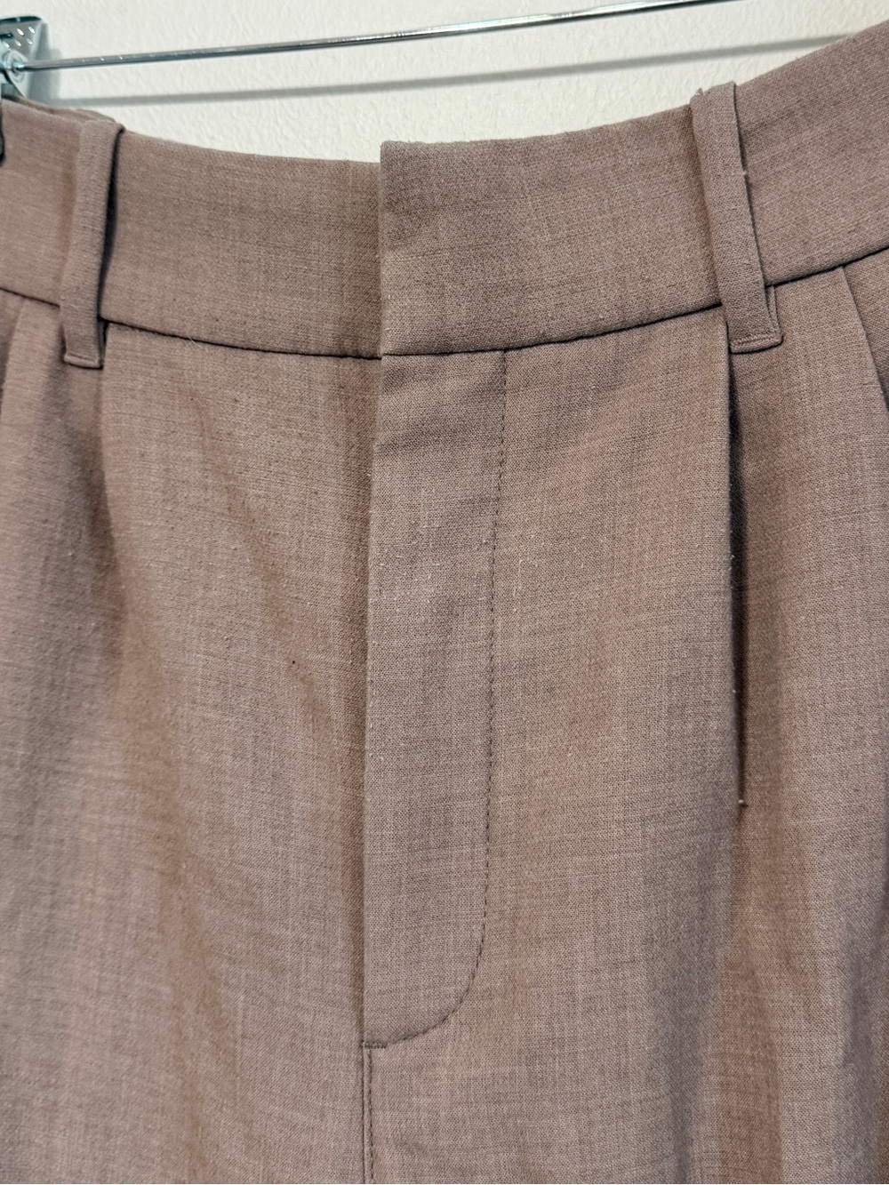 Abercrombie & Fitch Sloane Tailored Pant Light Brown Size Small A&F - Picture 5 of 7